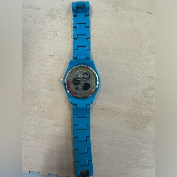 Disney accutime Mickey Mouse Baby Blue Watch Stainless new battery - Picture 7 of 9